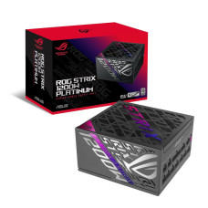 ASUS ROG Strix 1200W Platinum (Fully Modular Power Supply, 80 Plus Platinum Certified, ATX 3.1, GaN MOSFET, GPU-First Intelligent Voltage Stabilizer